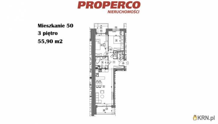 3 pokojowe, Mieszkanie  na sprzedaż, Skarżysko-Kamienna, ul. Żeromskiego