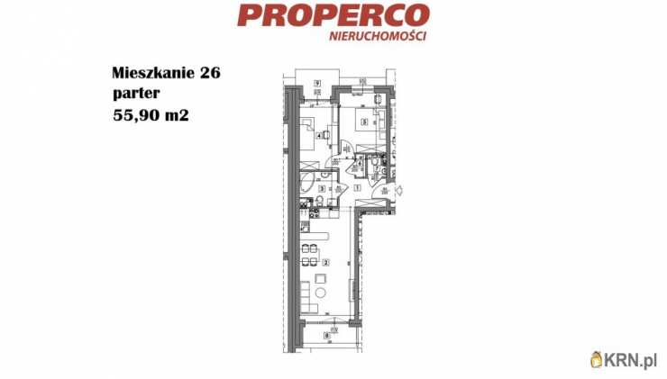 3 pokojowe, Mieszkanie  na sprzedaż, Skarżysko-Kamienna, ul. Żeromskiego