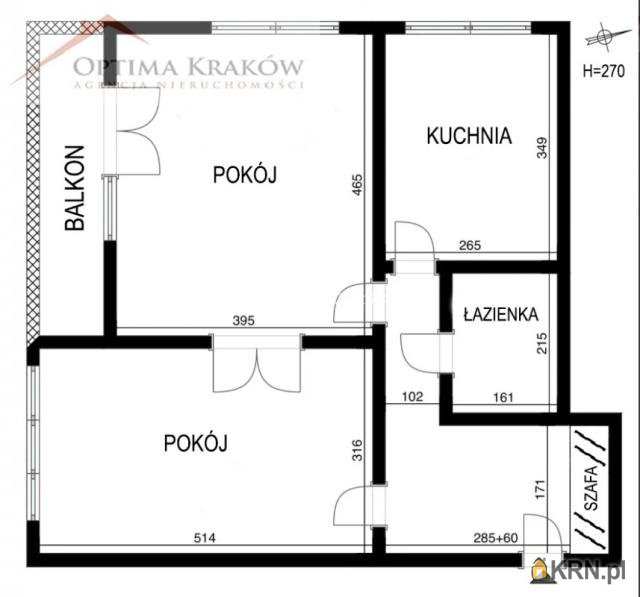 2 pokojowe, Mieszkanie  na sprzedaż, Kraków, Podgórze/Stare Podgórze, ul. Kalwaryjska