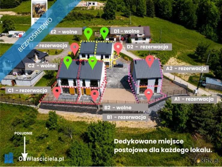 Limanowa, ul. Zadziele, Mieszkanie  na sprzedaż, 3 pokojowe