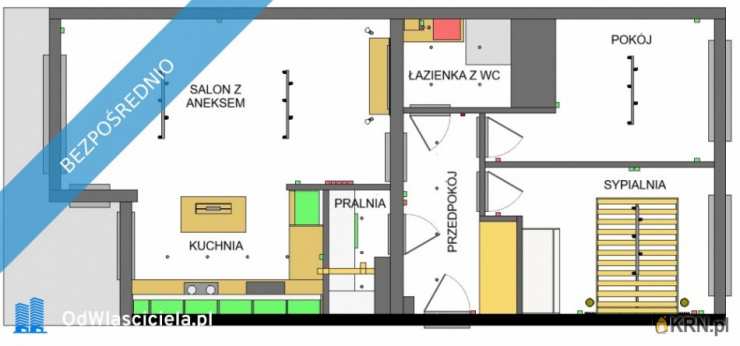 3 pokojowe, Sosnowiec, Zagórze, ul. Białostocka, Mieszkanie  na sprzedaż