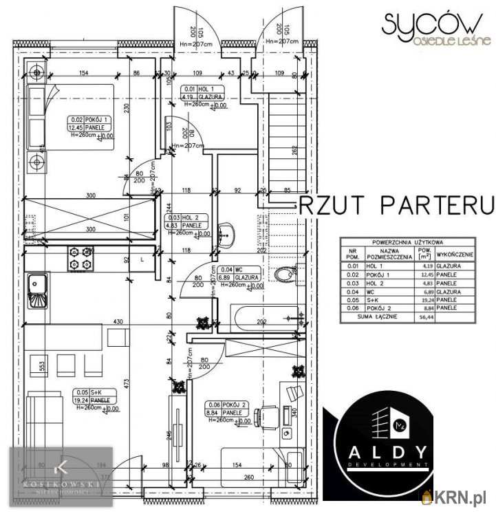 Syców, ul. , Mieszkanie  na sprzedaż, 3 pokojowe
