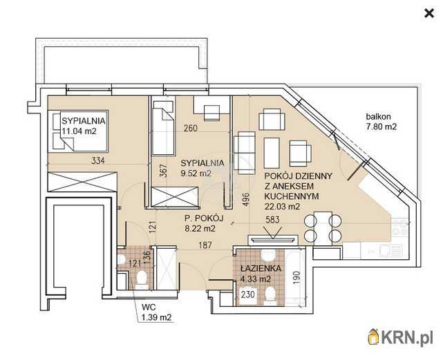 Wrocław, Psie Pole/Zakrzów, ul. Odolanowska, 3 pokojowe, Mieszkanie  na sprzedaż