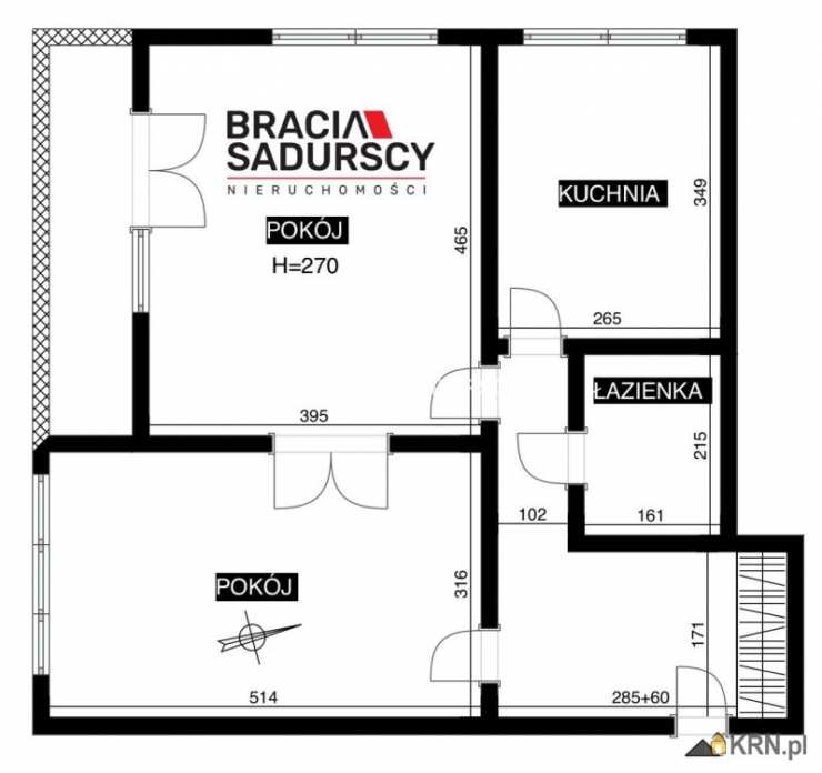 Kraków, Podgórze/Stare Podgórze, ul. Kalwaryjska, Mieszkanie  na sprzedaż, 2 pokojowe