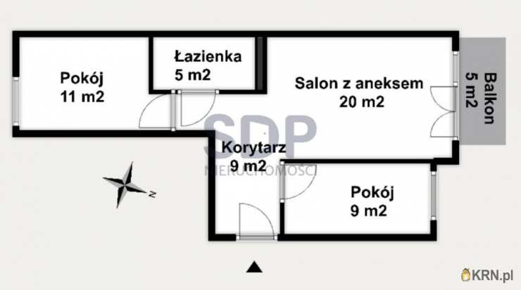 Mieszkanie  na sprzedaż, 3 pokojowe, Wrocław, Krzyki/Księże Małe, ul. Krakowska