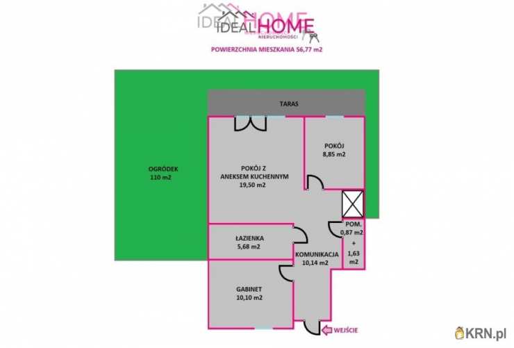 3 pokojowe, Głogów Małopolski, ul. , Mieszkanie  na sprzedaż