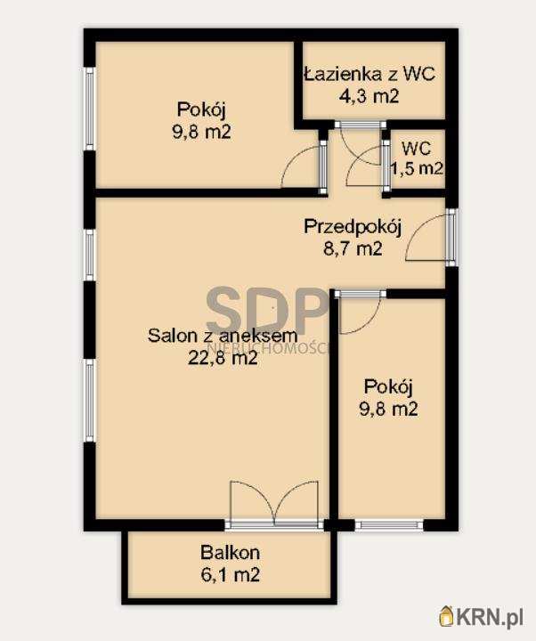 Mieszkanie  na sprzedaż, 3 pokojowe, Wrocław, Krzyki/Księże Wielkie, ul. Opolska