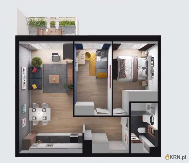 Mieszkanie  na sprzedaż, 2 pokojowe, Gdańsk, Piecki-Migowo, ul. 