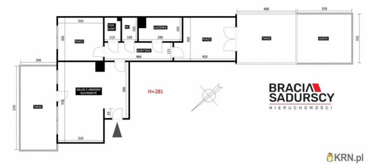 Kraków, Bieżanów-Prokocim, ul. Polonijna, Mieszkanie  na sprzedaż, 3 pokojowe