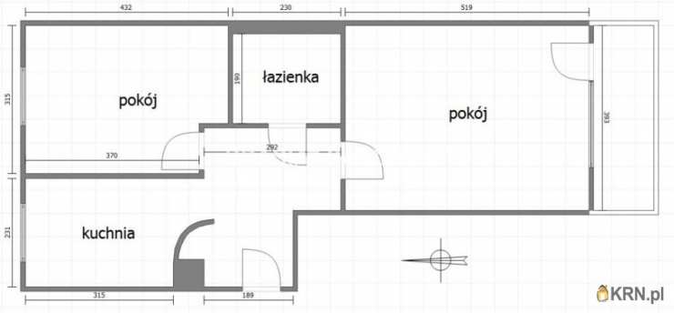 Mieszkanie  do wynajęcia, 2 pokojowe, Kraków, Prądnik Biały, ul. W. E. Radzikowskiego