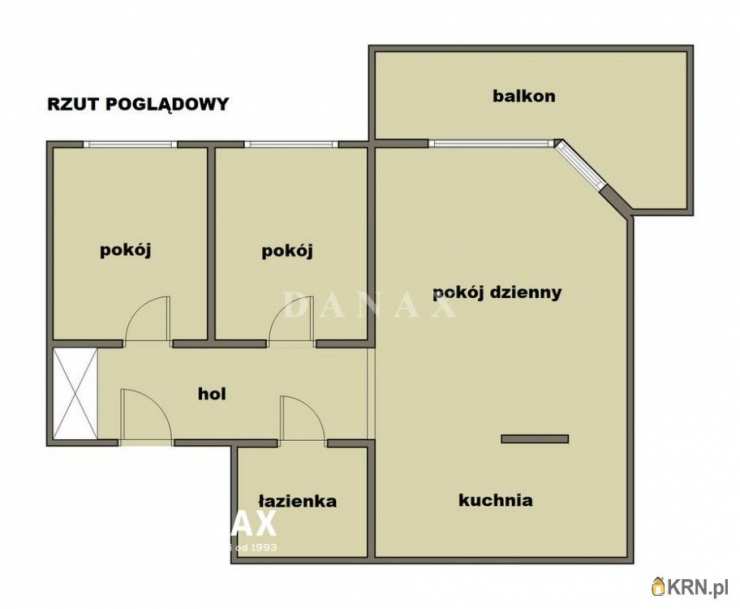 3 pokojowe, Mieszkanie  do wynajęcia, Kraków, Prądnik Biały/Żabiniec, ul. 