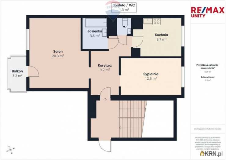 Mieszkanie  na sprzedaż, 2 pokojowe, Łęczna, ul. 