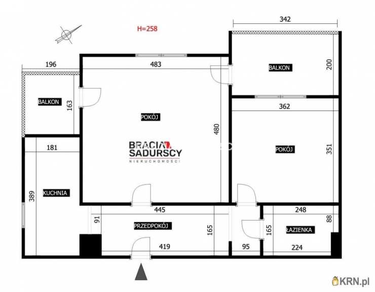 2 pokojowe, Kraków, Dębniki/Ruczaj, ul. Zachodnia, Mieszkanie  na sprzedaż