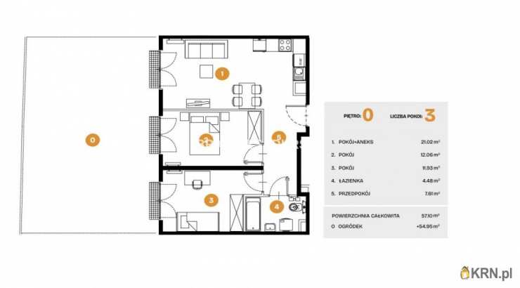 Kraków, Bronowice, ul. Na Błonie, Mieszkanie  na sprzedaż, 3 pokojowe