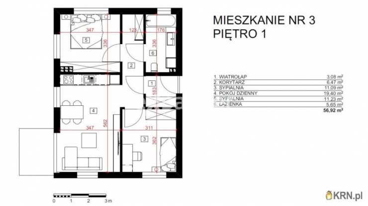 Mieszkanie  na sprzedaż, Kraków, Dębniki/Ruczaj, ul. Sąsiedzka, 3 pokojowe