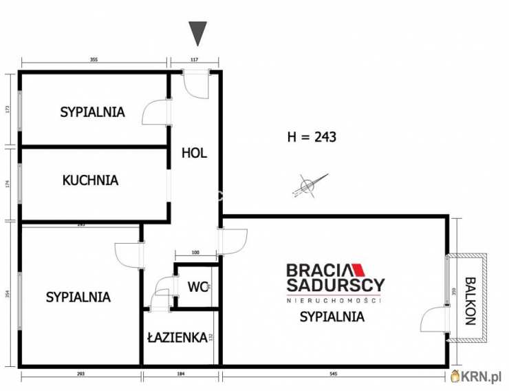 Mieszkanie  na sprzedaż, 3 pokojowe, Kraków, Wzgórza Krzesławickie, ul. Na Wzgórzach