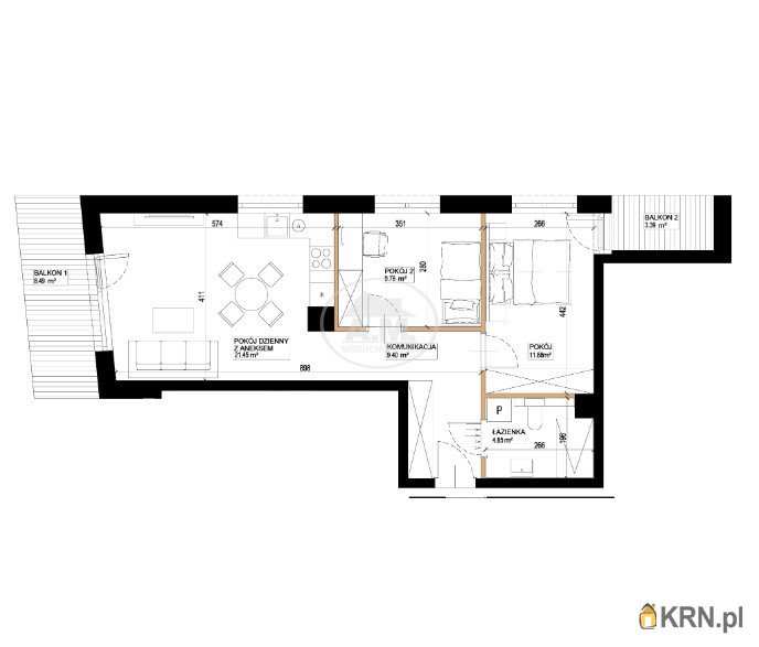 Mieszkanie  na sprzedaż, 3 pokojowe, Wrocław, Psie Pole/Lipa Piotrowska, ul. Waniliowa