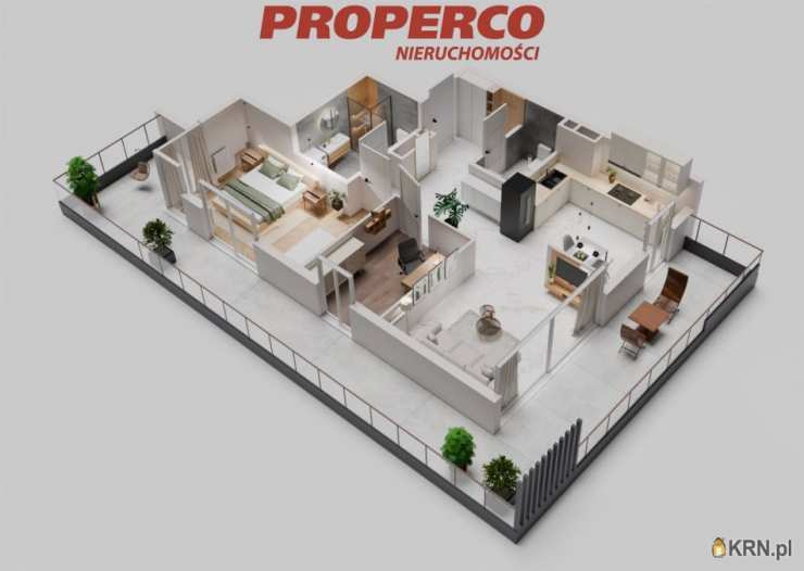 Jędrzejów, ul. , 3 pokojowe, Mieszkanie  na sprzedaż