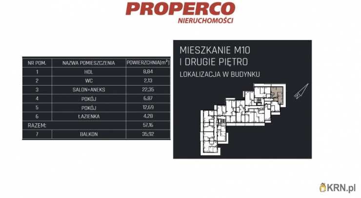 3 pokojowe, Mieszkanie  na sprzedaż, Jędrzejów, ul. 