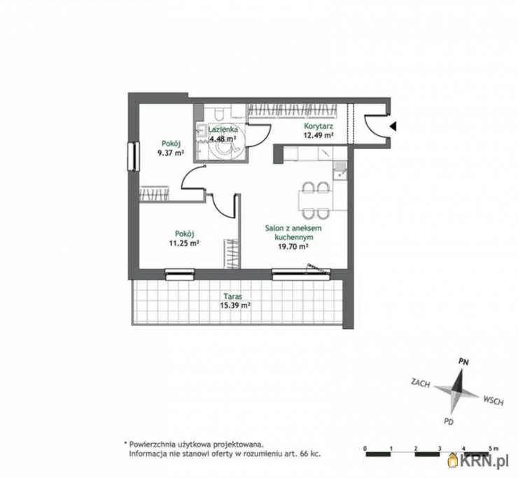 Reda, ul. Obwodowa, 3 pokojowe, Mieszkanie  na sprzedaż