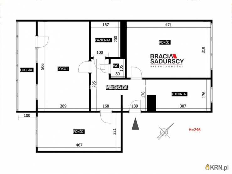 Kraków, Bieżanów-Prokocim, ul. L. Teligi, Mieszkanie  na sprzedaż, 3 pokojowe