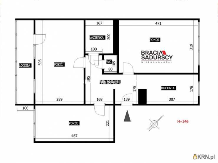 Kraków, Bieżanów-Prokocim, ul. L. Teligi, Mieszkanie  na sprzedaż, 3 pokojowe