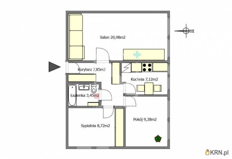 Warszawa, Wola/Mirów, ul. Pereca, Mieszkanie  na sprzedaż, 3 pokojowe