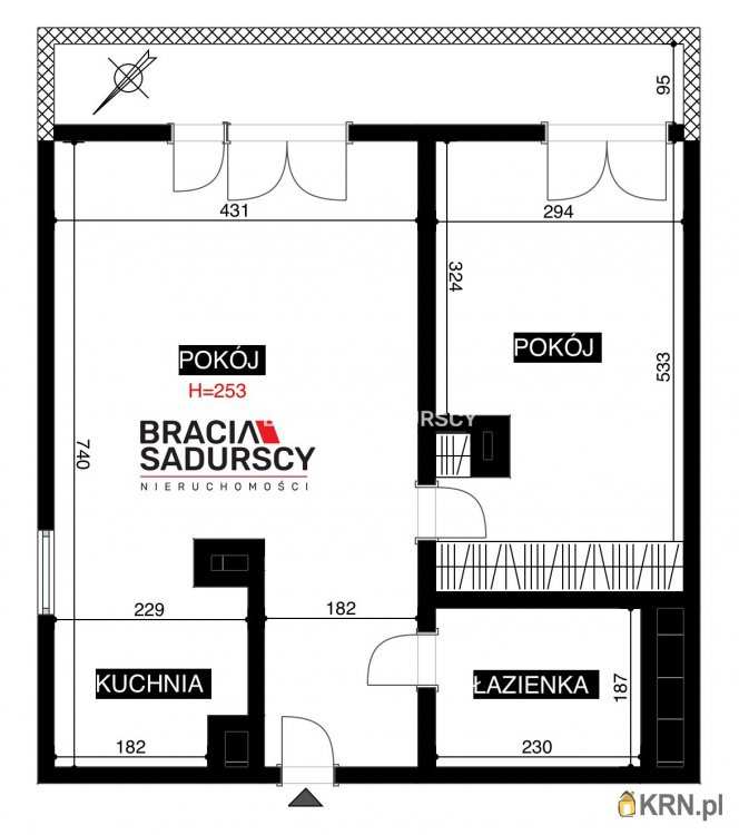 Mieszkanie  na sprzedaż, 2 pokojowe, Kraków, Czyżyny, ul. Jana Pawła II