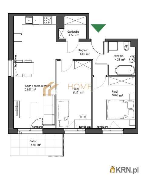 Mieszkanie  na sprzedaż, 3 pokojowe, Gdańsk, Osowa, ul. Merkurego