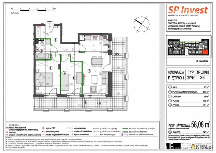 Mieszkanie  na sprzedaż, , Warszawa, ul. 