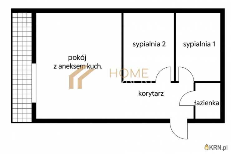 3 pokojowe, Mieszkanie  na sprzedaż, Gdańsk, Jasień, ul. A. Flisykowskiego