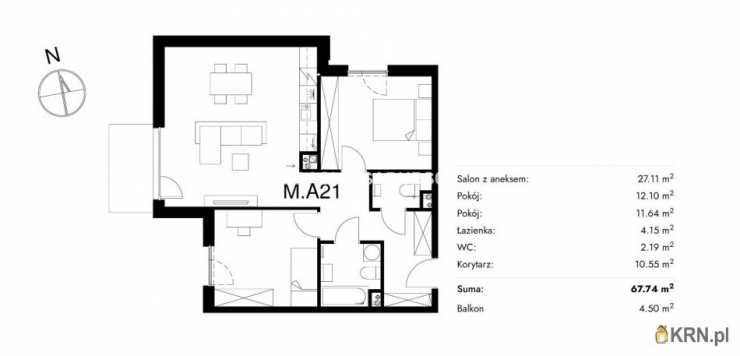 Kraków, Prądnik Biały, ul. Stelmachów, Mieszkanie  na sprzedaż, 3 pokojowe