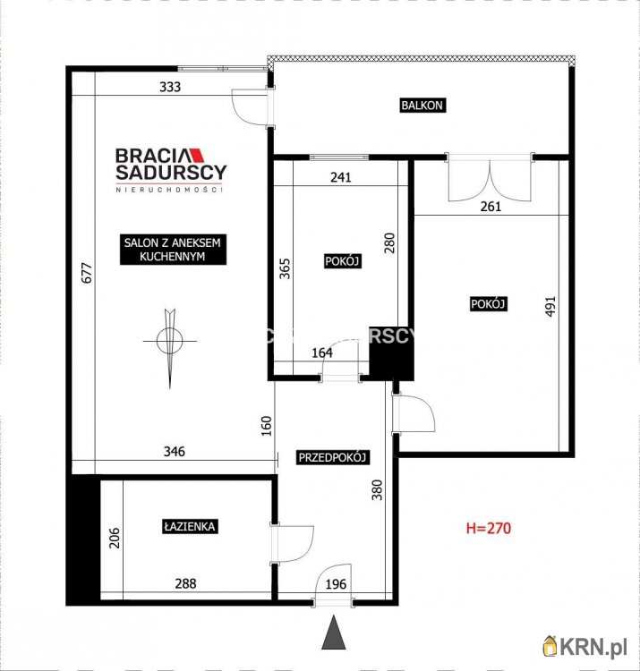 Bracia Sadurscy Oddział BS1 Kapelanka, Mieszkanie  na sprzedaż, Kraków, Grzegórzki, ul. płk. F. Nullo
