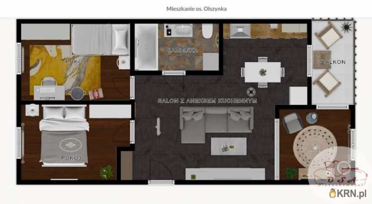 Mieszkanie  do wynajęcia, Mosina, ul. , 3 pokojowe