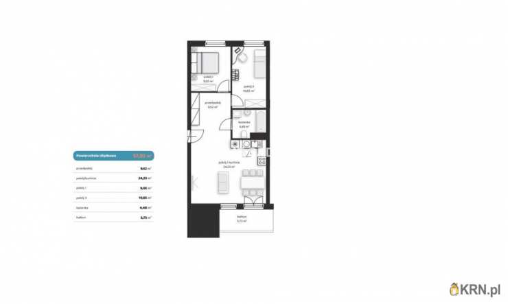 Kraków, Wzgórza Krzesławickie, ul. Polskich, Mieszkanie  na sprzedaż, 3 pokojowe
