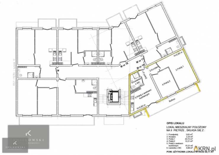 3 pokojowe, Namysłów, ul. , Mieszkanie  na sprzedaż