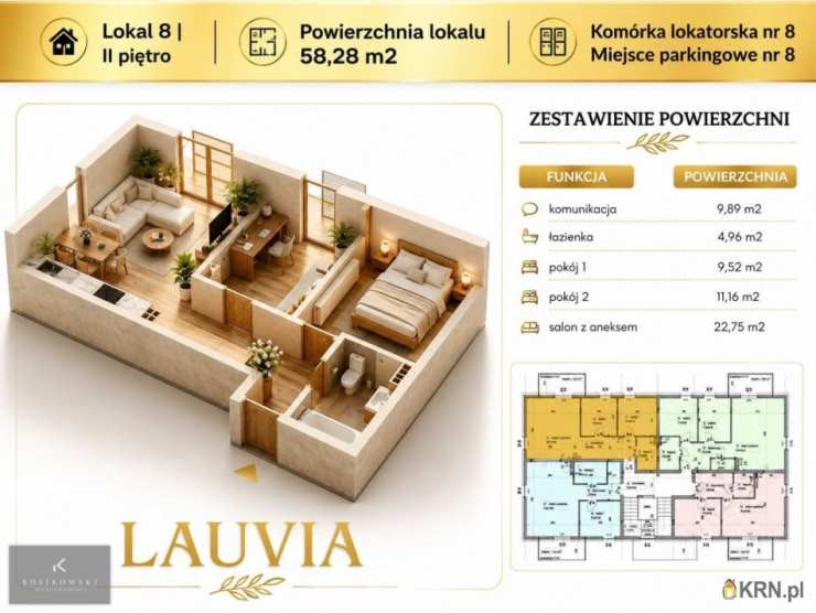 Namysłów, ul. , 3 pokojowe, Mieszkanie  na sprzedaż