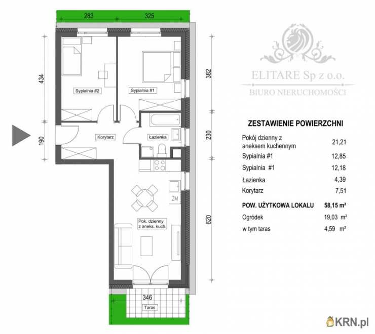 Mieszkanie  na sprzedaż, 3 pokojowe, Wrocław, Krzyki, ul. 