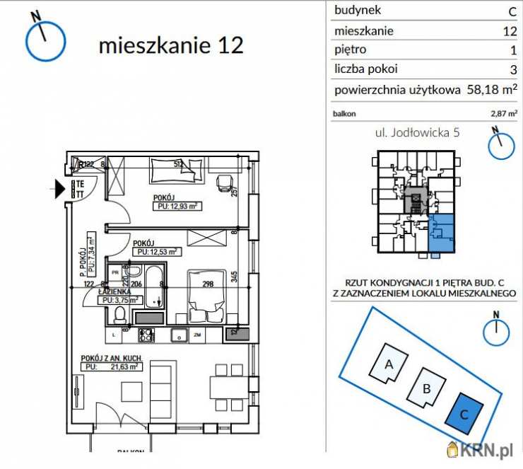 3 pokojowe, Mieszkanie  na sprzedaż, Wrocław, Fabryczna, ul. 