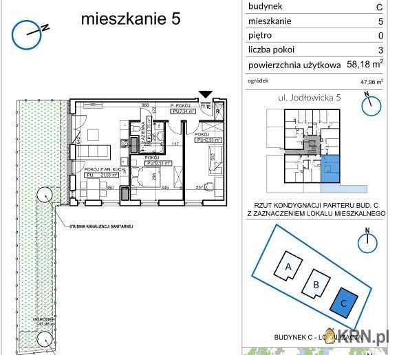 Wrocław, Fabryczna, ul. , Mieszkanie  na sprzedaż, 3 pokojowe