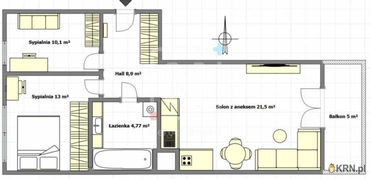 Mieszkanie  na sprzedaż, Warszawa, Mokotów/Służewiec, ul. , 3 pokojowe