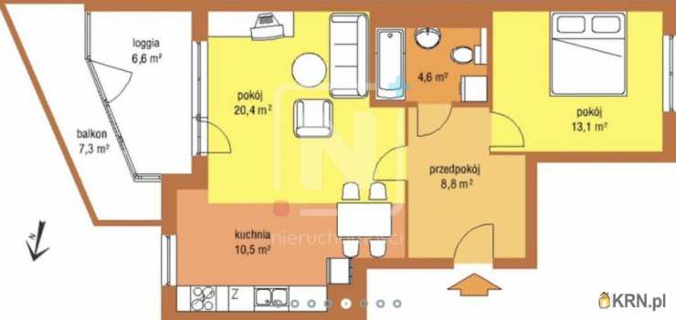 2 pokojowe, Warszawa, Ursynów, ul. Jastrzębowskiego, Mieszkanie  na sprzedaż