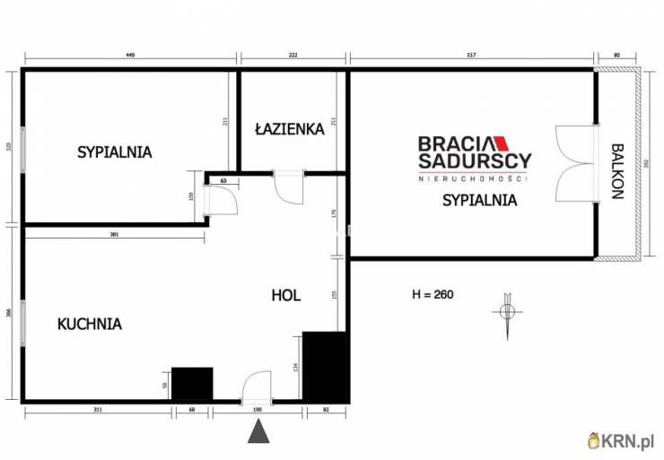 Kraków, Bronowice, ul. W. E. Radzikowskiego, Mieszkanie  na sprzedaż, 2 pokojowe