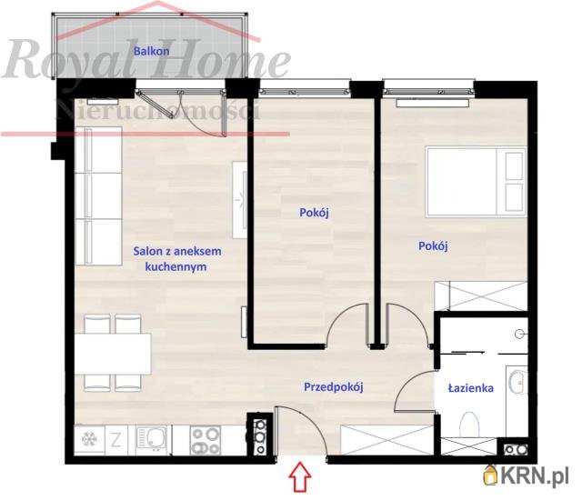 Royal Home, Mieszkanie  na sprzedaż, Wrocław, Fabryczna/Maślice, ul. 