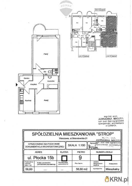 Warszawa, Wola, ul. , 2 pokojowe, Mieszkanie  na sprzedaż