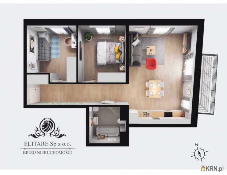 Wrocław, Krzyki, ul. , Mieszkanie  na sprzedaż, 3 pokojowe