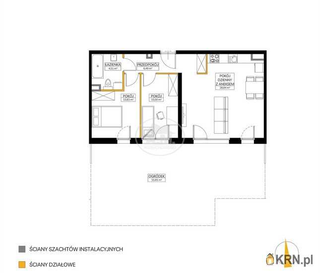 Mieszkanie  na sprzedaż, 3 pokojowe, Wrocław, Fabryczna/Maślice, ul. Rędzińska