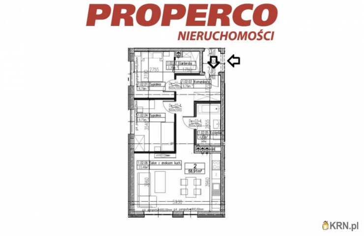 PROPERCO Sp. z o.o. Sp. k. , Mieszkanie  na sprzedaż, Kielce, Na Stoku, ul. Orląt Lwowskich