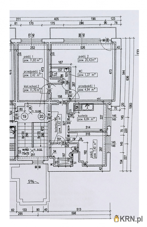 Mieszkanie  na sprzedaż, 3 pokojowe, Kraków, Podgórze Duchackie, ul. ul. Edwarda Heila