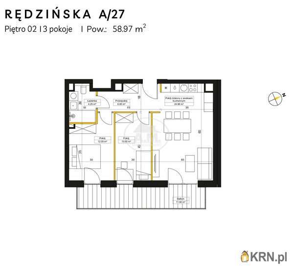 Mieszkanie  na sprzedaż, 3 pokojowe, Wrocław, Fabryczna/Maślice, ul. Rędzińska